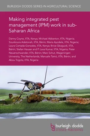 Making integrated pest management (IPM) work in sub-Saharan Africa