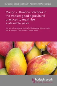 Mango cultivation practices in the tropics: good agricultural practices to maximize sustainable yields_cover