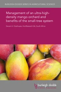 Management of an ultra-high-density mango orchard and benefits of the small-tree system_cover