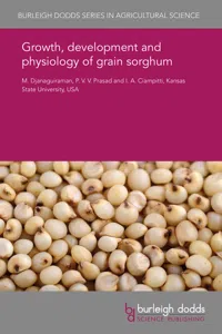 Growth, development and physiology of grain sorghum_cover