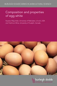 Composition and properties of egg white_cover