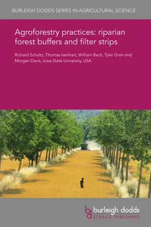 Agroforestry practices: riparian forest buffers and filter strips