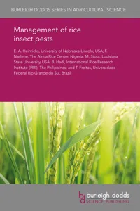 Management of rice insect pests_cover