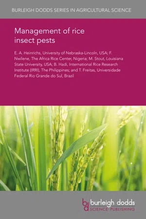 Management of rice insect pests