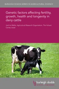 Genetic factors affecting fertility, growth, health and longevity in dairy cattle_cover