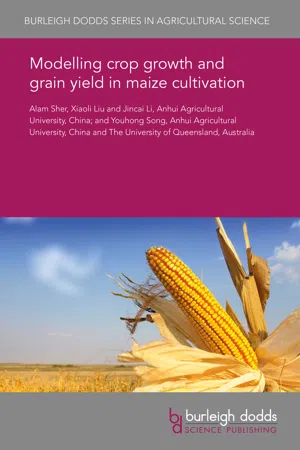 Modelling crop growth and grain yield in maize cultivation