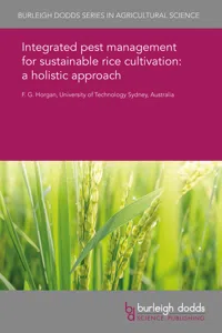 Integrated pest management for sustainable rice cultivation: a holistic approach_cover