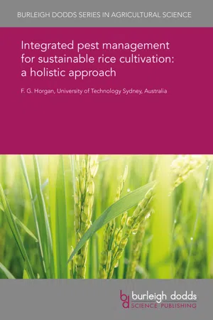 Integrated pest management for sustainable rice cultivation: a holistic approach