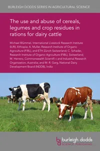 The use and abuse of cereals, legumes and crop residues in rations for dairy cattle_cover