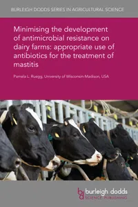 Minimising the development of antimicrobial resistance on dairy farms: appropriate use of antibiotics for the treatment of mastitis_cover