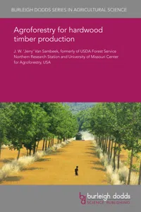 Agroforestry for hardwood timber production_cover