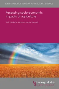 Assessing socio-economic impacts of agriculture_cover