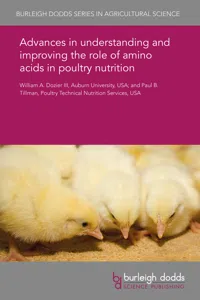 Advances in understanding and improving the role of amino acids in poultry nutrition_cover