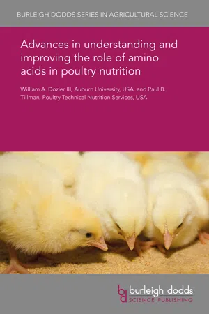 Advances in understanding and improving the role of amino acids in poultry nutrition