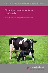 Bioactive components in cow's milk_cover