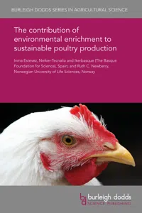 The contribution of environmental enrichment to sustainable poultry production_cover