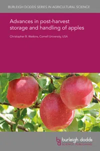 Advances in post-harvest storage and handling of apples_cover