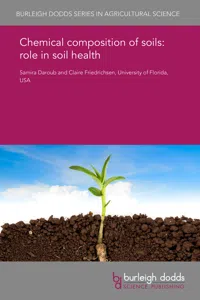 Chemical composition of soils: role in soil health_cover