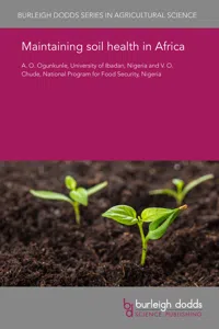 Maintaining soil health in Africa_cover