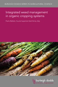 Integrated weed management in organic cropping systems_cover