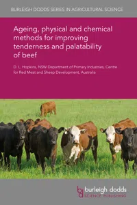 Ageing, physical and chemical methods for improving tenderness and palatability of beef_cover