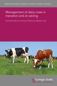 Management of dairy cows in transition and at calving_cover