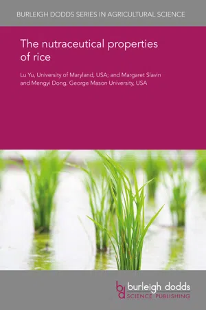 The nutraceutical properties of rice