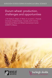 Durum wheat: production, challenges and opportunities_cover