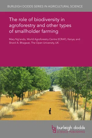 The role of biodiversity in agroforestry and other types of smallholder farming