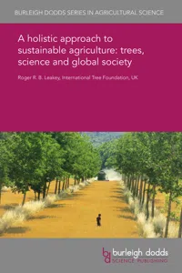 A holistic approach to sustainable agriculture: trees, science and global society_cover