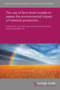 The use of farm-level models to assess the environmental impact of livestock production_cover