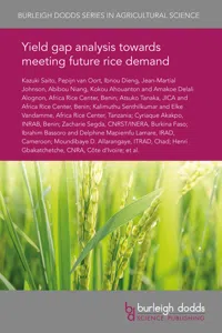 Yield gap analysis towards meeting future rice demand_cover