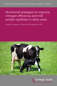 Nutritional strategies to improve nitrogen efficiency and milk protein synthesis in dairy cows_cover