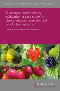 Sustainable sweet cherry cultivation: a case study for designing optimized orchard production systems_cover