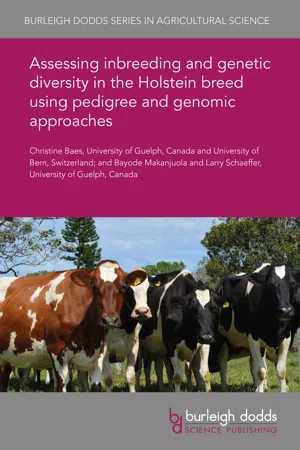 Assessing inbreeding and genetic diversity in the Holstein breed using pedigree and genomic approaches