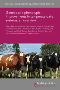 Genetic and phenotypic improvements in temperate dairy systems: an overview_cover