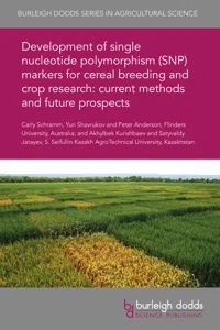 Development of single nucleotide polymorphism markers for cereal breeding and crop research: current methods and future prospects_cover