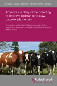 Advances in dairy cattle breeding to improve resistance to claw disorders/lameness_cover