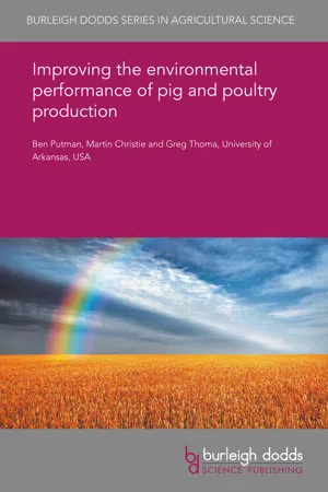 Improving the environmental performance of pig and poultry production