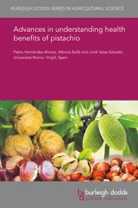 Advances in understanding health benefits of pistachio_cover