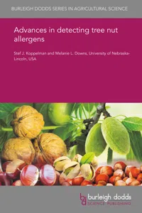 Advances in detecting tree nut allergens_cover