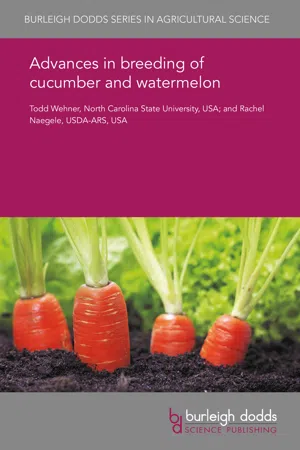 Advances in breeding of cucumber and watermelon