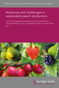 Advances and challenges in sustainable peach production_cover