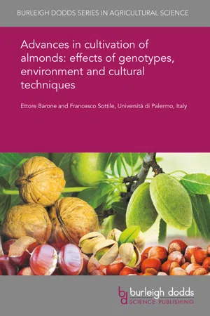 Advances in cultivation of almonds: effects of genotypes, environment and cultural techniques