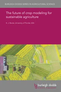 The future of crop modeling for sustainable agriculture_cover