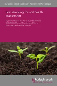 Soil sampling for soil health assessment_cover