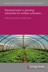Developments in growing substrates for soilless cultivation_cover