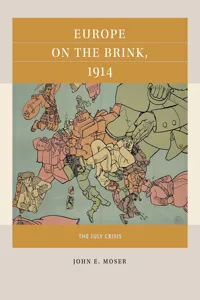 Europe on the Brink, 1914_cover