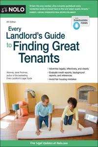 Every Landlord's Guide to Finding Great Tenants_cover