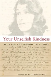 Your Unselfish Kindness_cover